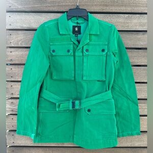G-Star 70S Field Denim Jacket in Green | XS - NWT